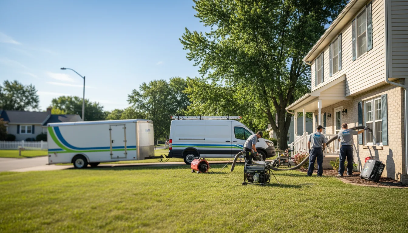 Flooded Basement Restoration And Cleanup With Repair in Stella, NE near me